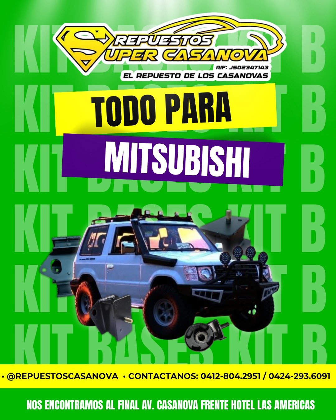 Mitsubishi, Kia y Hyundai