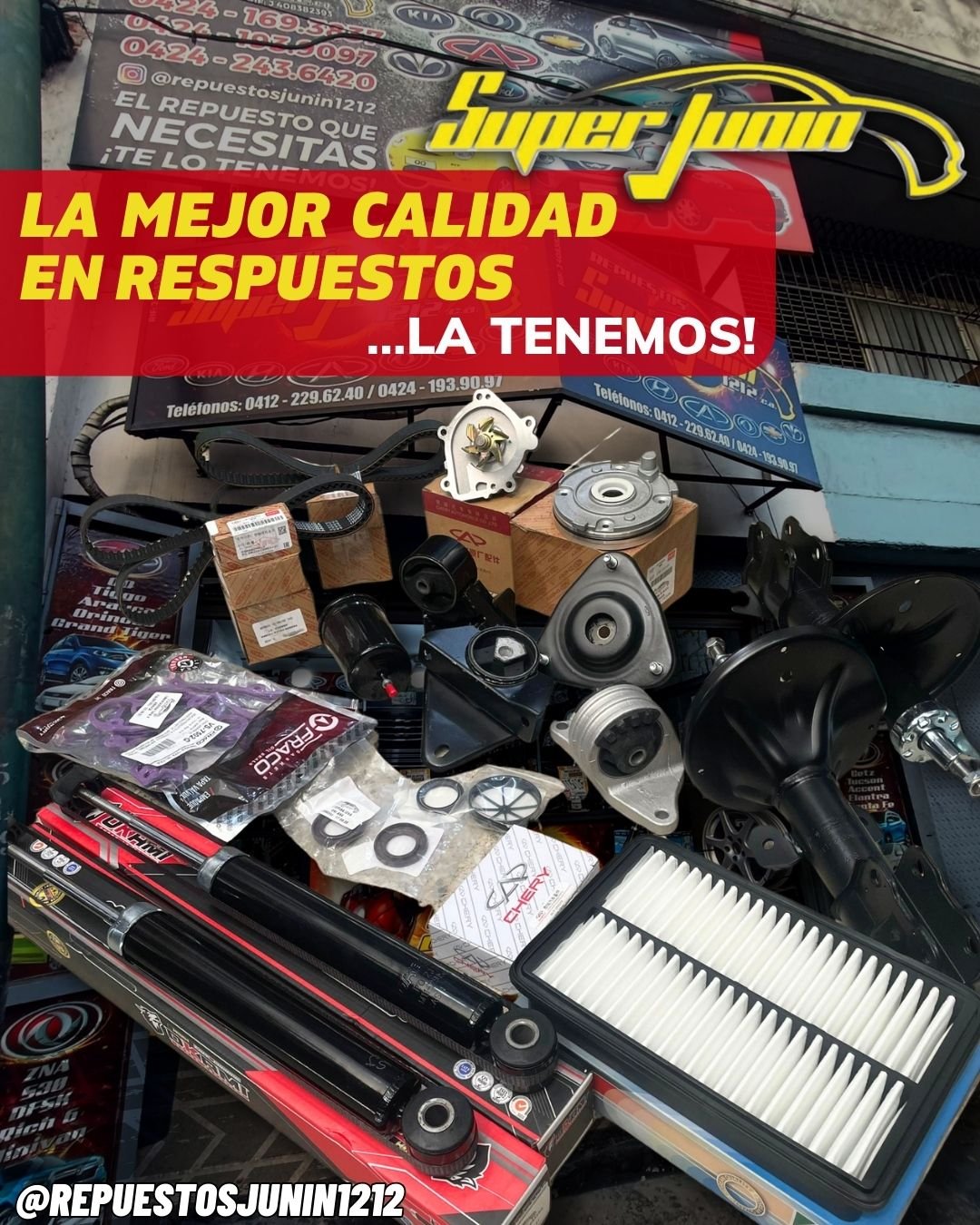 Ofrecemos la mejor calidad en repuestos, somos multimarca