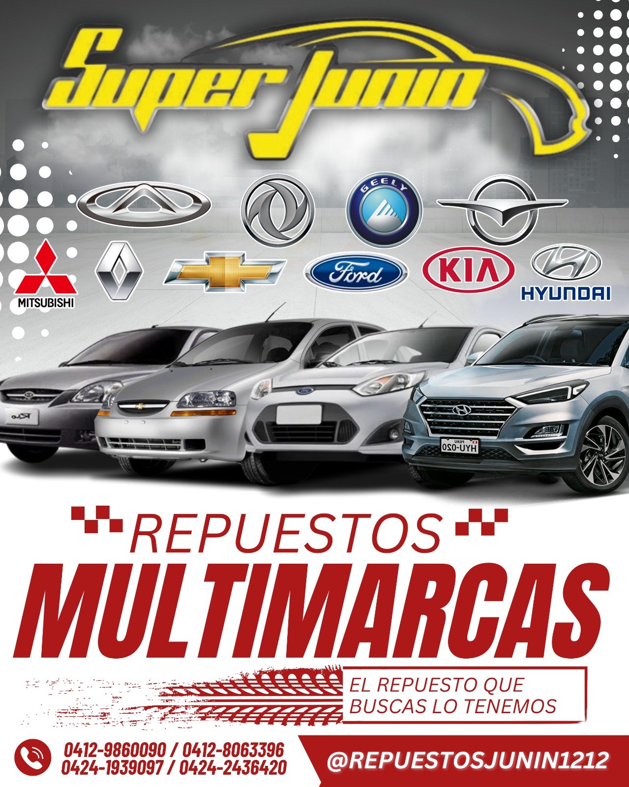 Somos multimarcas, tenemos todo tipo de repuestos